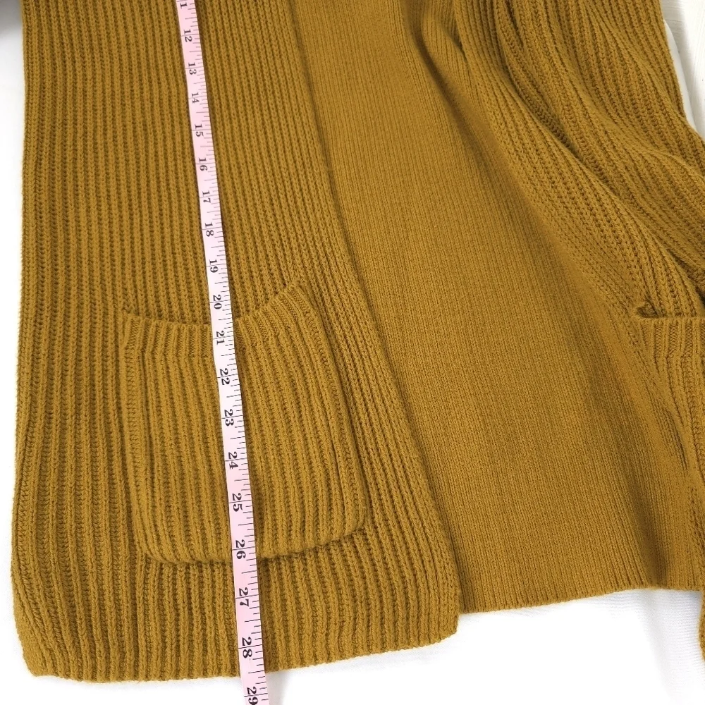 Madewell Nolan Open Stitch Patch Pocket Cotton Cardigan XS